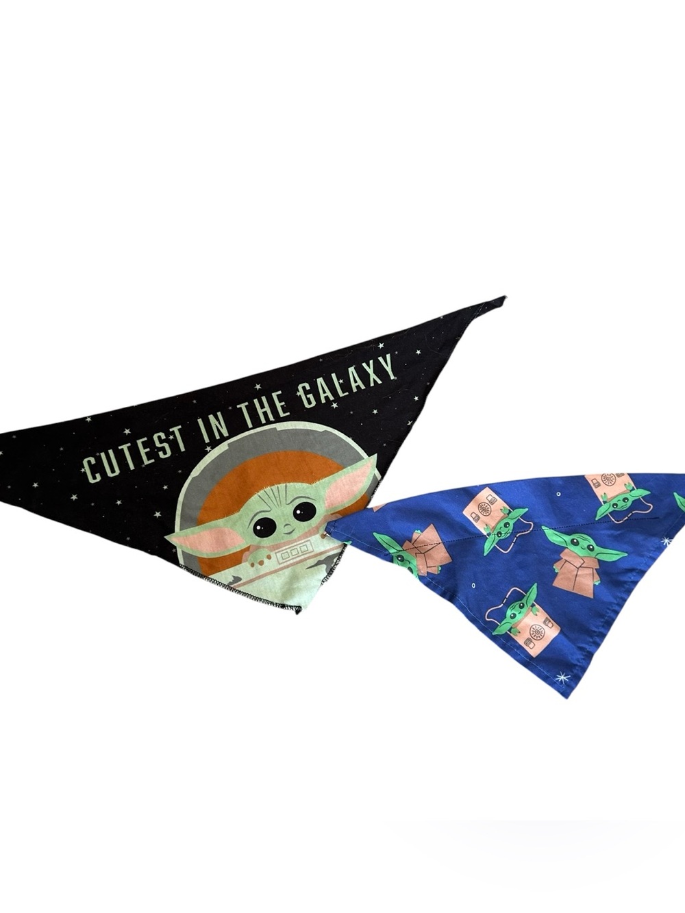 Star Wars Pet Dog Bandana Bundle Yoda Galaxy Style Disney Puppy Animal Accessory